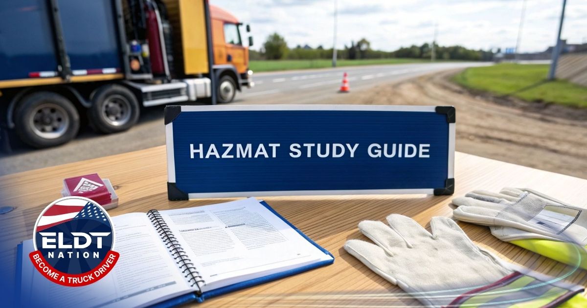 Your Simple Hazmat Endorsement Study Guide: Pass the Test | ELDT Nation